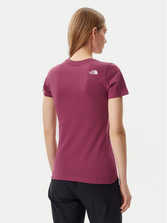 The North Face The North Face T-shirt Simple Dome NF0A87NH Rosa Regular Fit