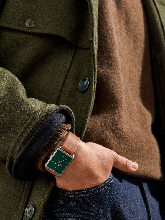Skagen Skagen Zegarek Hagen SKW6931 Brązowy