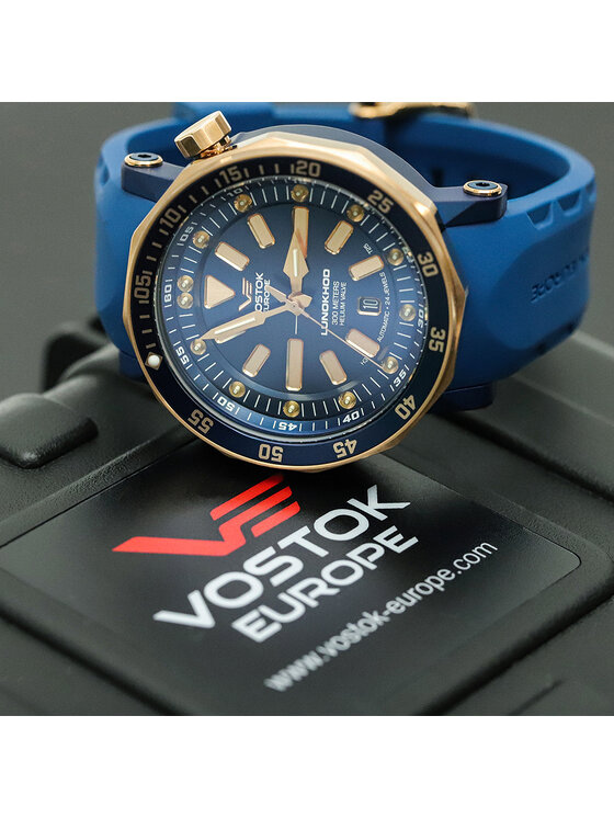 Vostok Europe Vostok Europe Zegarek NH35A-620E632BRG Różowe złoto