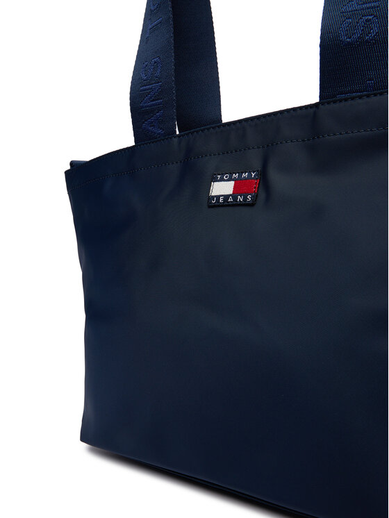 Tommy Jeans Tommy Jeans Дамска чанта Tjw Ess Daily Mini Tote AW0AW17890 Тъмносин