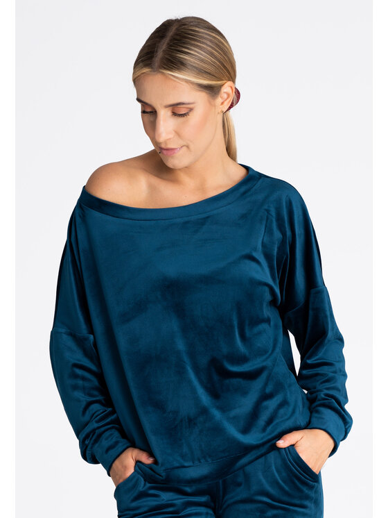 FIGL FIGLFIGL Felpa M968 Blu Regular Fit