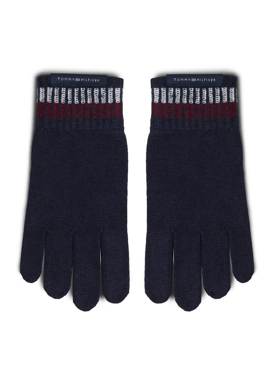 Tommy Hilfiger Gants homme Corp Love AM0AM12827 Bleu marine Modivo