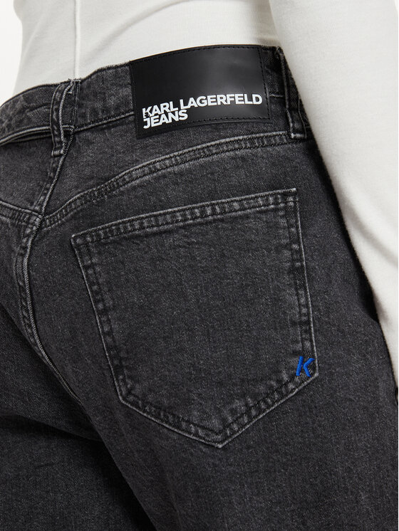 Karl Lagerfeld Jeans Karl Lagerfeld Jeans Jeansy 245J1112 Šedá Straight Fit