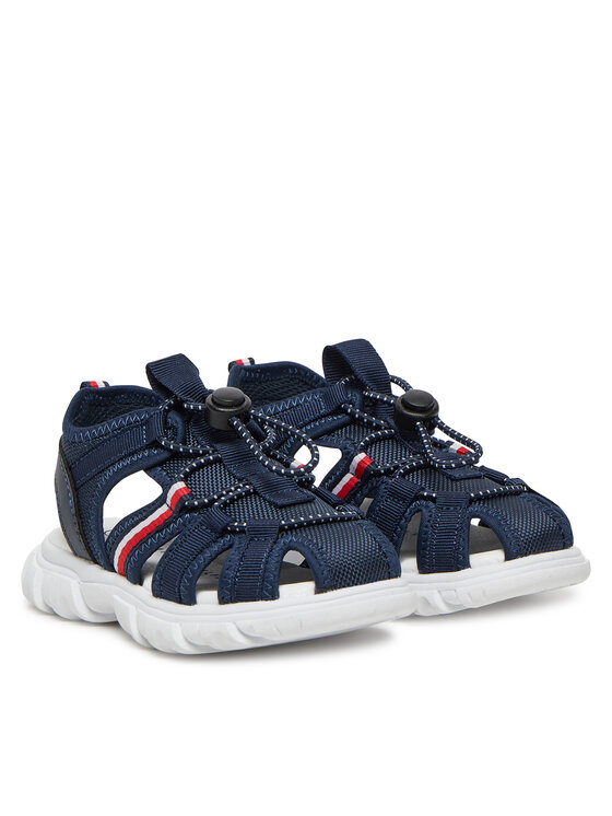 Tommy Hilfiger Tommy Hilfiger Sandały T1B2-33895-1591 M Granatowy