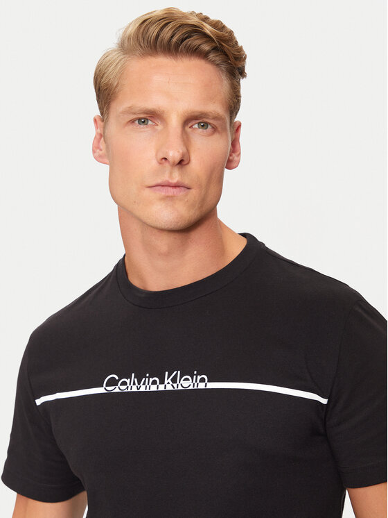 Calvin Klein Calvin Klein Футболка K10K113802 Чорний Regular Fit