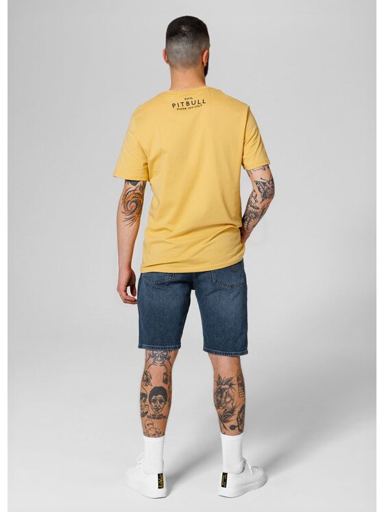 PITBULL PITBULL Szorty jeansowe Highlander Niebieski Regular Fit