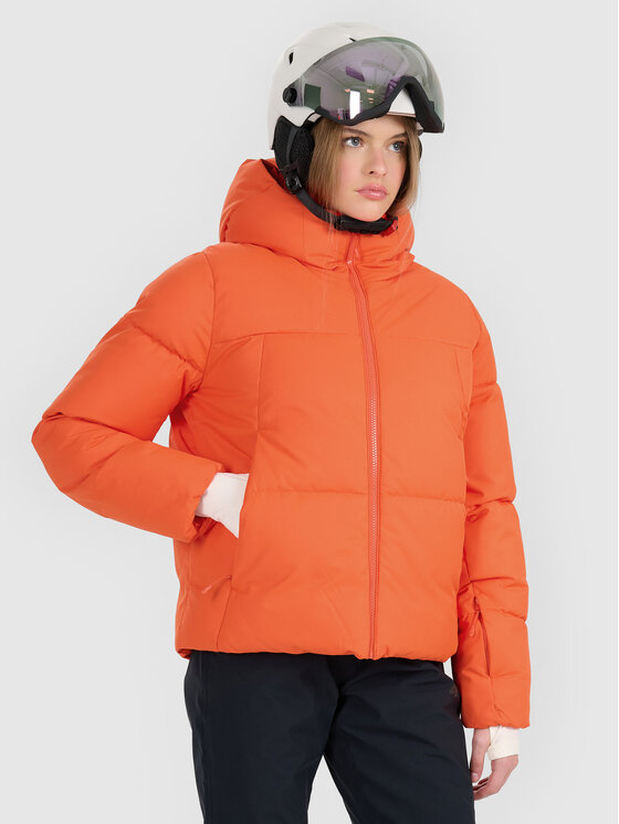 4F 4F Kurtka narciarska SKIWEAR Czerwony Regular Fit