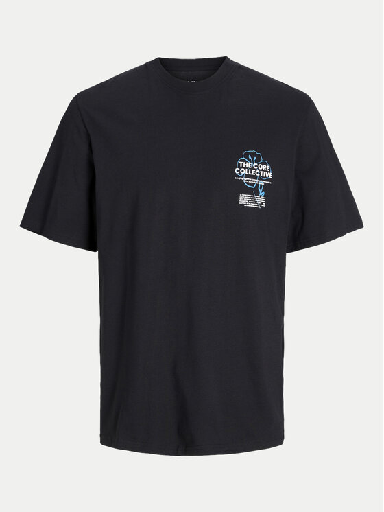 Jack & Jones Junior Jack & Jones Junior T-Shirt Jcodunya 12257775 Černá Volume Fit