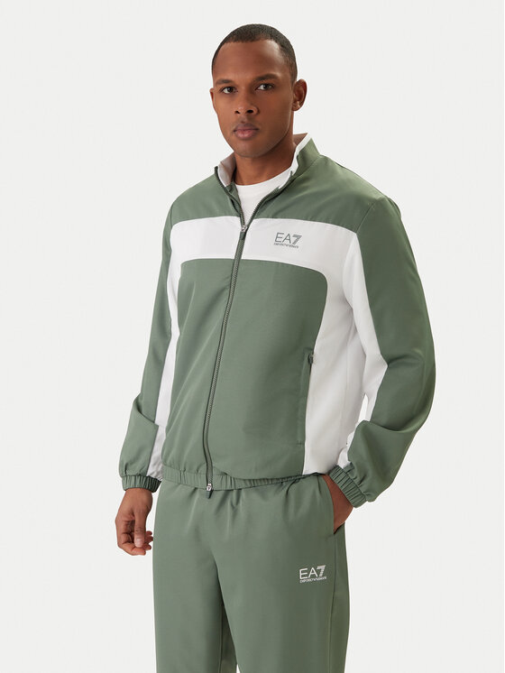 EA7 Emporio Armani EA7 Emporio Armani Tepláková souprava 7M001530 AF16072 Zelená Regular Fit