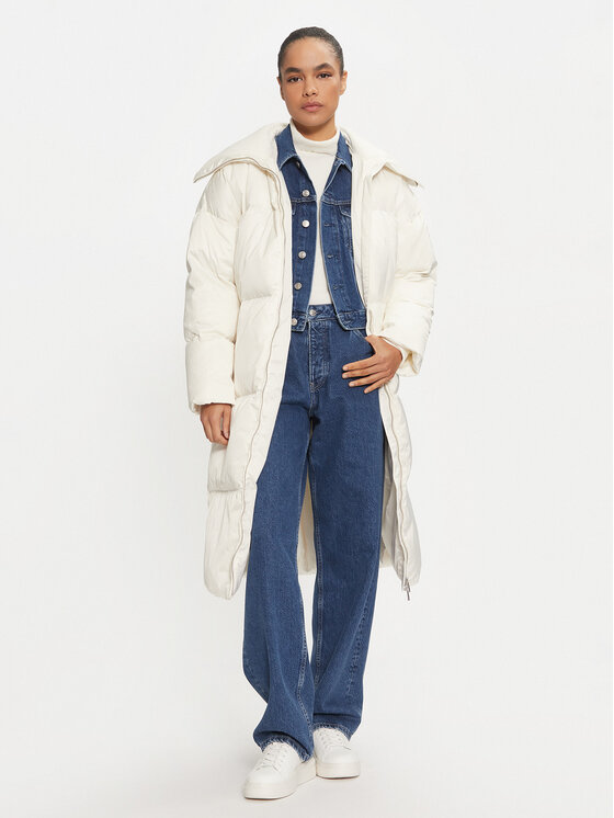 Calvin Klein Calvin Klein Pernata jakna K20K207721 Bijela Regular Fit