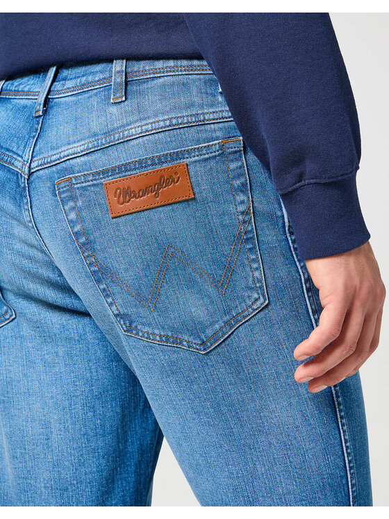 Wrangler Wrangler Jeans PRAIRIE BLUE W12S017441 Blu Slim Fit
