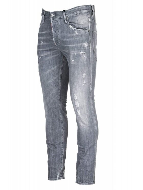 Dsquared2 Dsquared2 Jeansy Skater Jean S71LB0532 Šedá Slim Fit