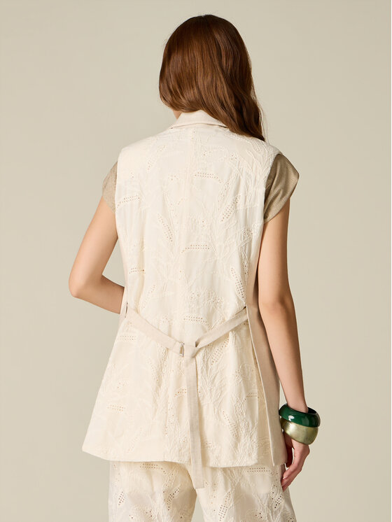 Oltre Oltre Giacca da abito L000R000050N013 Bianco Regular Fit