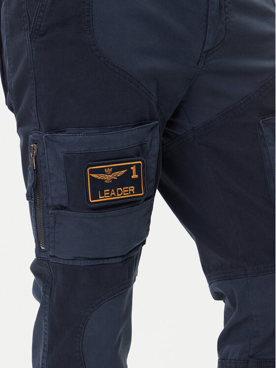Aeronautica Militare Aeronautica Militare Hlače 252PA1664UCT04241 Tamnoplava Regular Fit