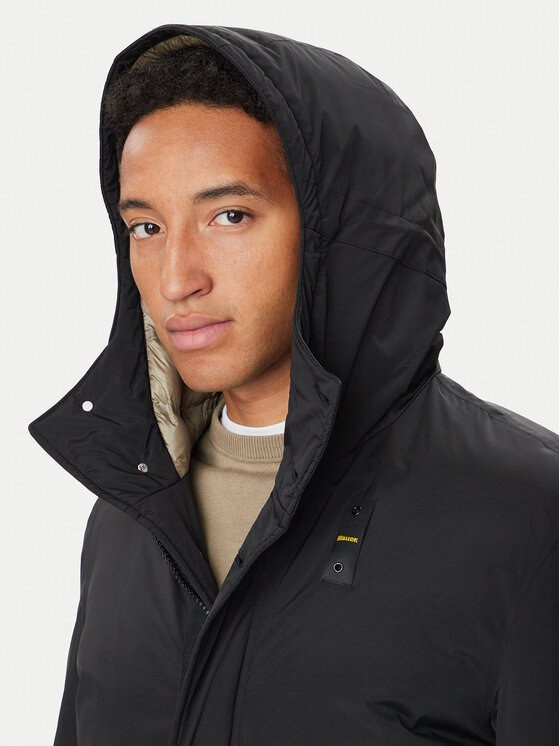 Blauer Blauer Geacă de iarnă Faywood 26WBLUK11310 Negru Regular Fit