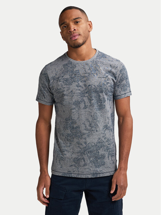 Petrol Industries Petrol Industries T-Shirt M-1050-TSR650 Granatowy Regular Fit