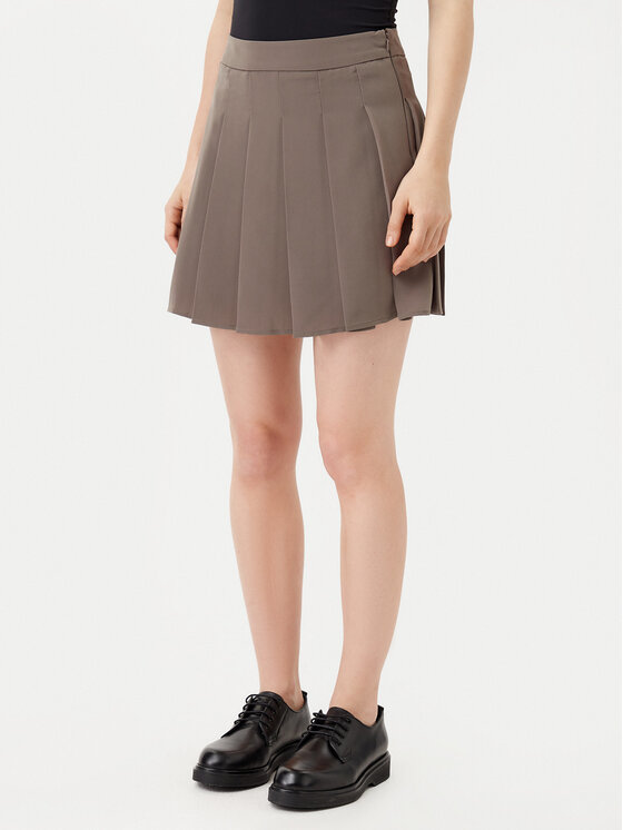 Pieces Pieces Miniszoknya Julina 17154916 Khaki Regular Fit