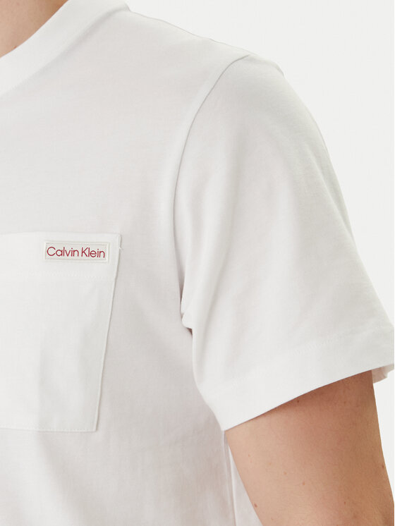 Calvin Klein Jeans Calvin Klein Jeans T-Shirt LV04RF280G Biały Regular Fit