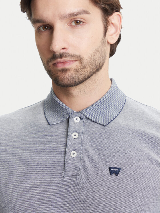 Wrangler Wrangler Polokošile 112352280 Šedá Regular Fit