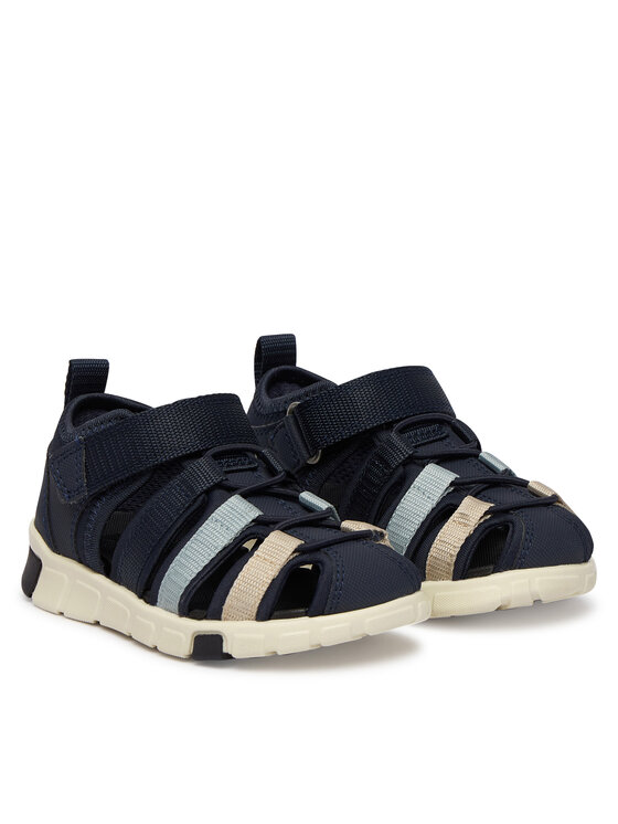 ECCO ECCO Sandály Mini Stride 76116110303 Tmavomodrá