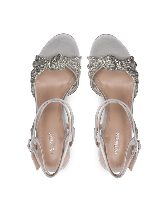 DeeZee DeeZee Sandály KL-89725-90 Stříbrná