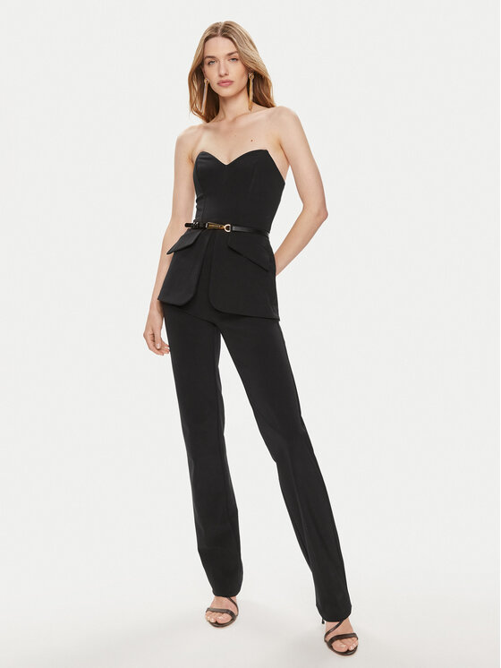 Elisabetta Franchi Elisabetta Franchi Overal TU-015-42E2-4304 Černá Regular Fit