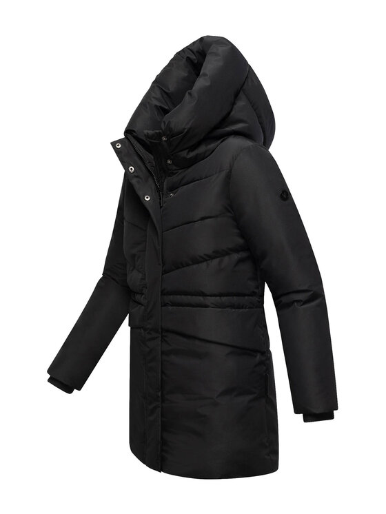Marikoo Marikoo Kurtka zimowa Delilah Czarny Regular Fit