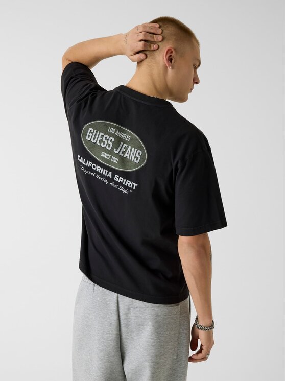 Guess Guess T-Shirt 183252 Czarny Classic Fit