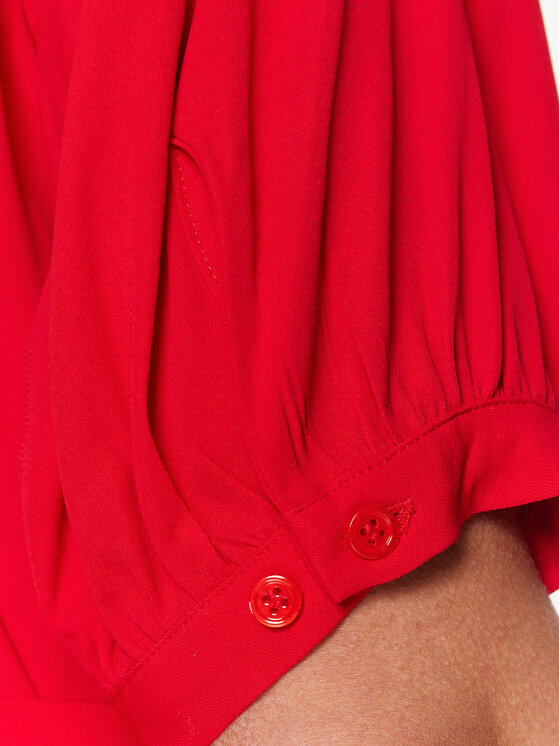 Seidensticker Seidensticker Kleid für den Alltag 60.134576 Rot Regular Fit