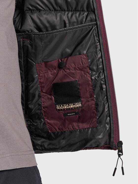 Napapijri Napapijri Prijelazna jakna Aerons NP0A4GJN Tamnocrvena Regular Fit