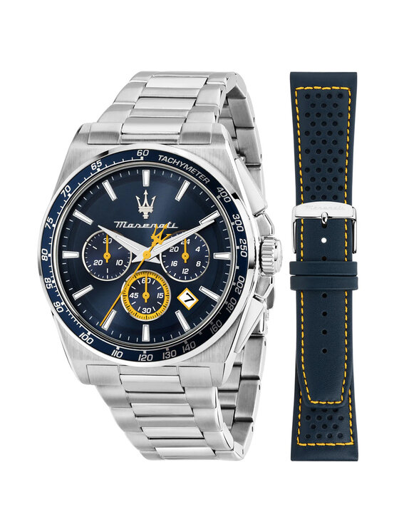 Maserati Maserati Hodinky R8873652001 Strieborná