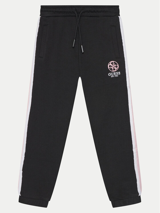 Guess Guess Спортивні штани J5RQ11 KAD74 Чорний Regular Fit
