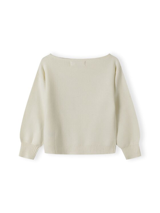 minoti minoti Sweter 26KNIT71 Écru Regular Fit