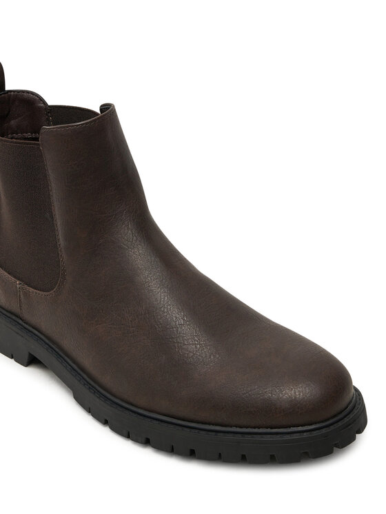 Pierre Cardin Pierre Cardin Gležnjarji Chelsea 4714 Rjava