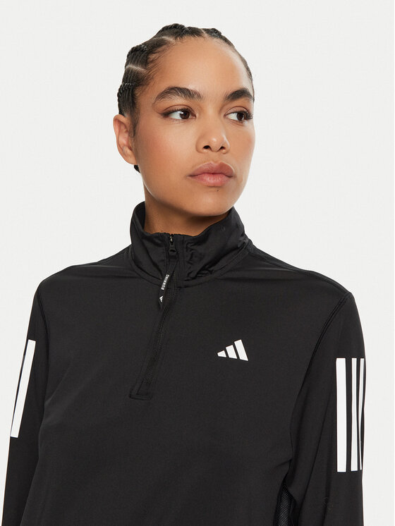 adidas adidas Μπλούζα τεχνική Own the Run IK7440 Μαύρο Regular Fit