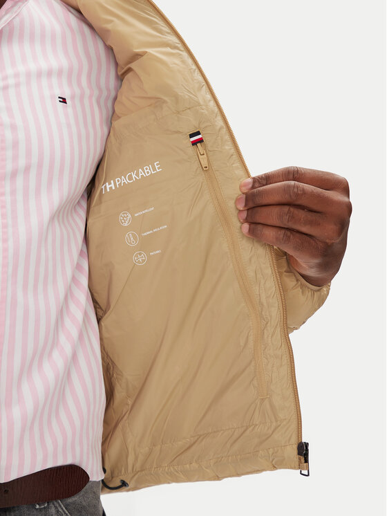 Tommy Hilfiger Tommy Hilfiger Μπουφάν μεταβατικό MW0MW37634 Μπεζ Regular Fit