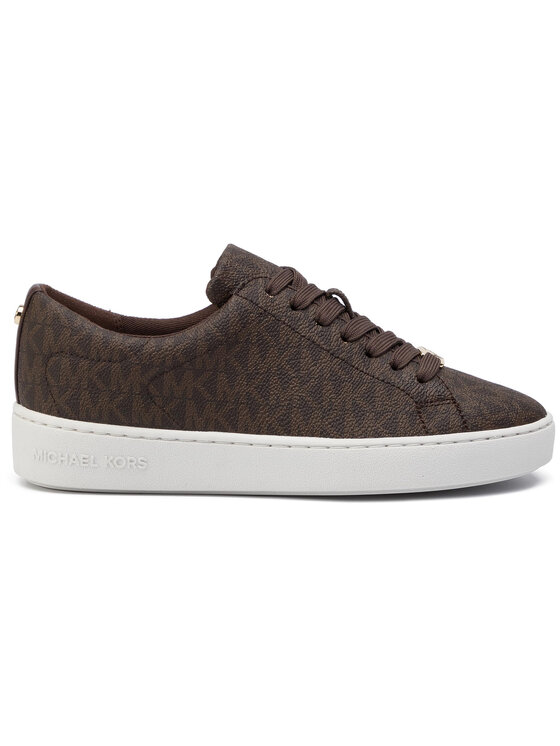 MICHAEL Michael Kors MICHAEL Michael Kors Tenisice Keaton Lace Up 43R5KTFP1B Smeđa