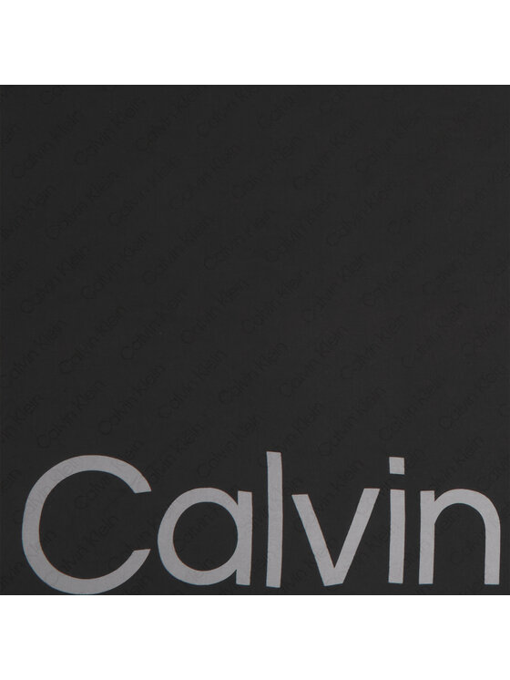 Calvin Klein Calvin Klein Marama Aop Logo Jaquard Scarf 130X130 K60K611125 Crna