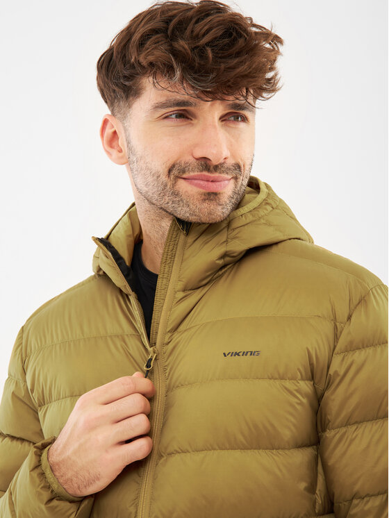 Viking Viking Kurtka puchowa Rovi Man Brązowy Regular Fit