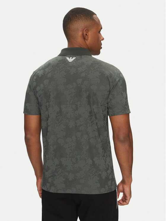 EA7 Emporio Armani EA7 Emporio Armani Polo 7M000049 AF13917 U8109 Szary Regular Fit