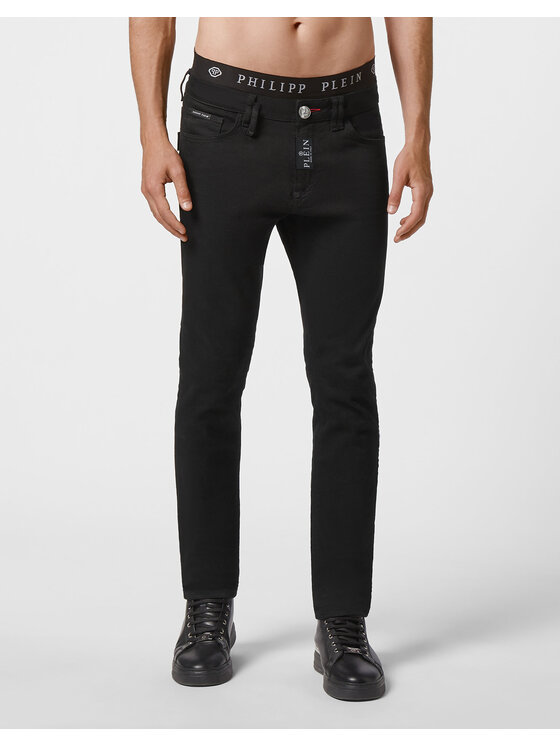 PHILIPP PLEIN PHILIPP PLEIN Jeansy 31789 Czarny Slim Fit