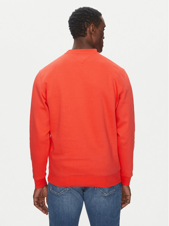 Tommy Jeans Tommy Jeans Pulóver DM0DM20741 Narancssárga Regular Fit