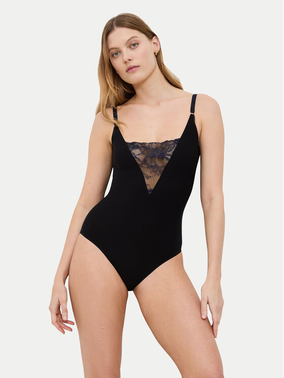 Triumph Triumph κορμάκι Wild Gardenia Florale 10225028 Μαύρο