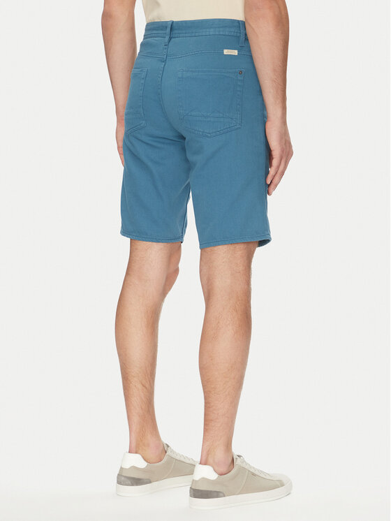 Blend Blend Pantaloni scurți de blugi 20718128 Albastru Regular Fit