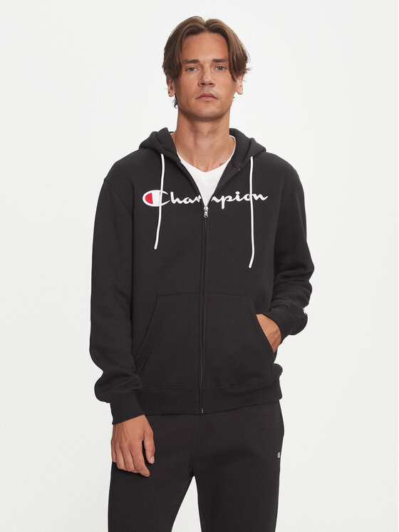Champion Mikina 219205 Čierna Regular Fit