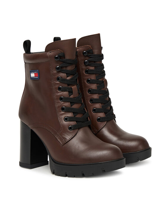 Tommy Jeans Tommy Jeans Ghete Tjw Lace Up EN0EN02832 Maro