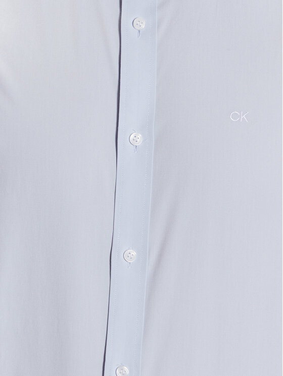 Calvin Klein Calvin Klein Marškiniai K10K110856 Mėlyna Slim Fit
