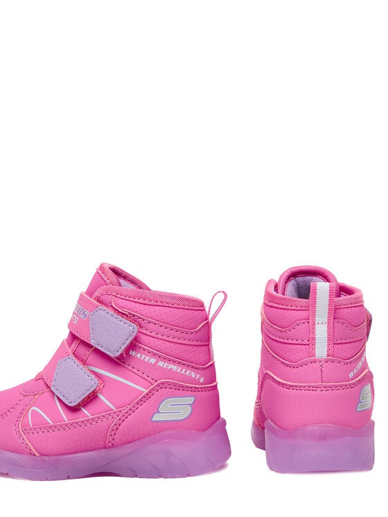 Skechers Skechers Cizme de zăpadă Illumi-Brights 319310N PKMT Roz