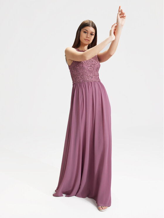 Hey Kyla Hey Kyla Večerna obleka 5AG046HK Roza Regular Fit