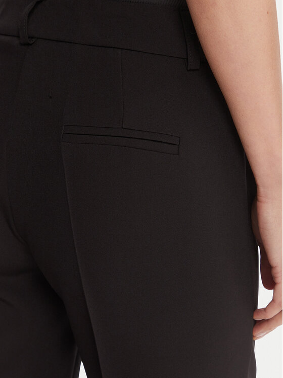 Maryley Maryley Szövet nadrág 25IB52Z/M17/43NE Fekete Regular Fit